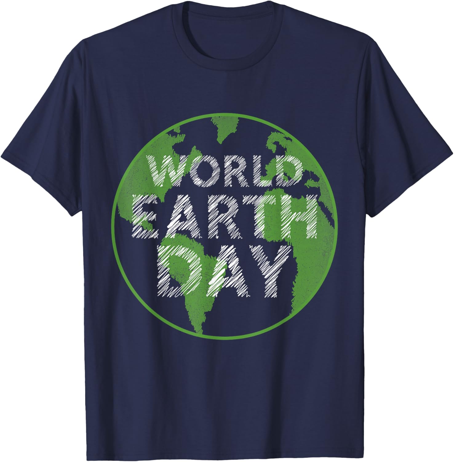 World Earth Day T-Shirt - T-Shirt | Navy