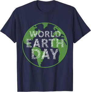 World Earth Day T-Shirt - T-Shirt | Navy