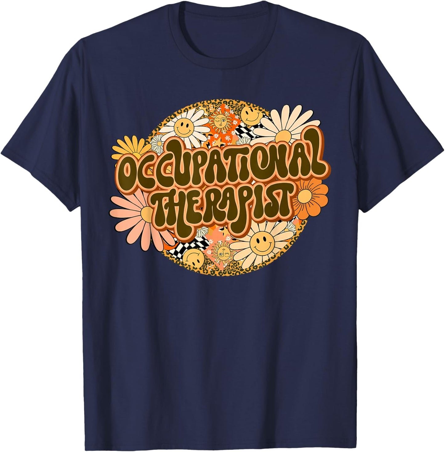 Certified Pediatric Occupational Therapist Assistant OTA T-Shirt - T-Shirt | Navy