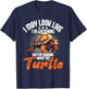 I'm Thinking About My Turtle - Beach Nature Wildlife Lover T-Shirt - T-Shirt | Navy