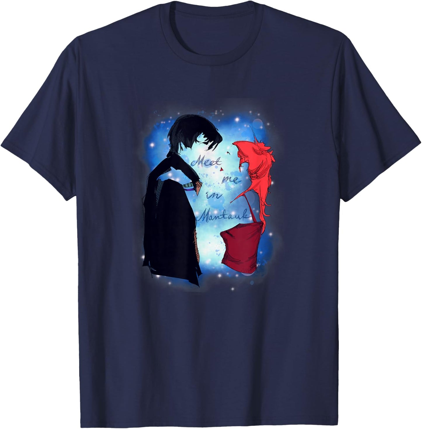 Meet Me In Montauk T-Shirt - T-Shirt | Navy