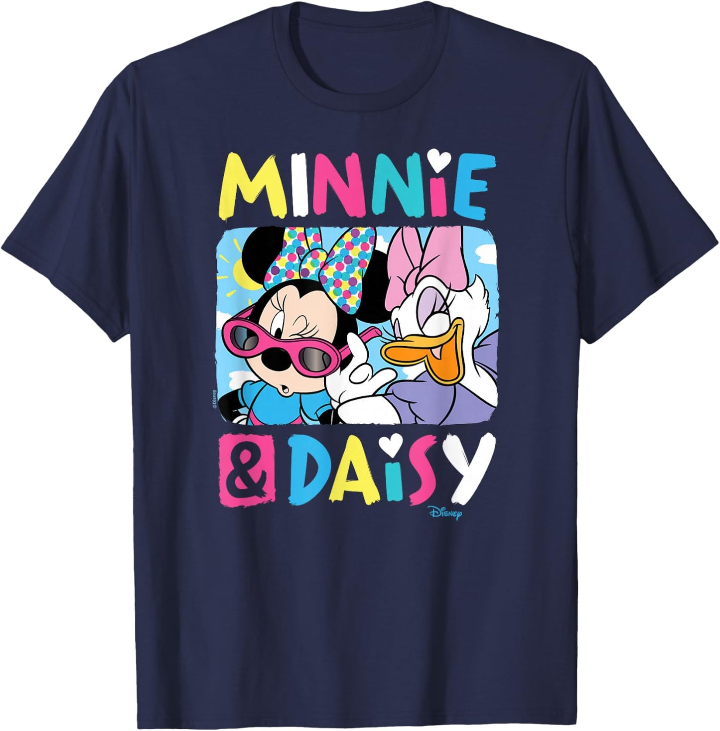 Minnie Mouse and Daisy Duck T-Shirt - T-Shirt | Navy