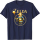 The Legend of Zelda Tears of The Kingdom Zelda Portrait T-Shirt - T-Shirt | Navy