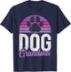 Dog Grandma Men Women T-Shirt - T-Shirt | Navy