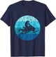 Snowcross Vintage Snowmobile Snow Machine Snowmobiling T-Shirt - T-Shirt | Navy