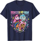 Kids Monster High - MH Rainbow Group T-Shirt - T-Shirt | Navy