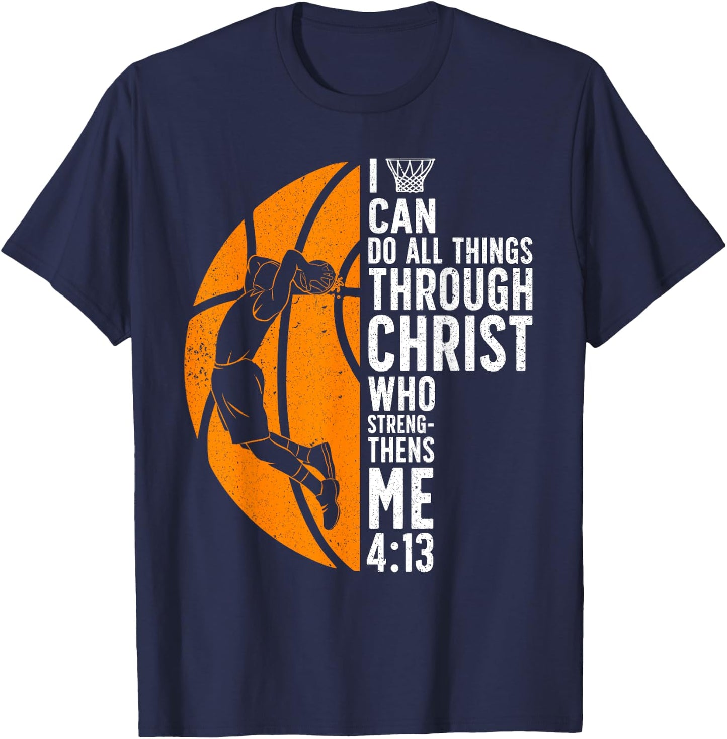Cool Basketball Women Sport Game Basketball Player T-Shirt - T-Shirt | Navy