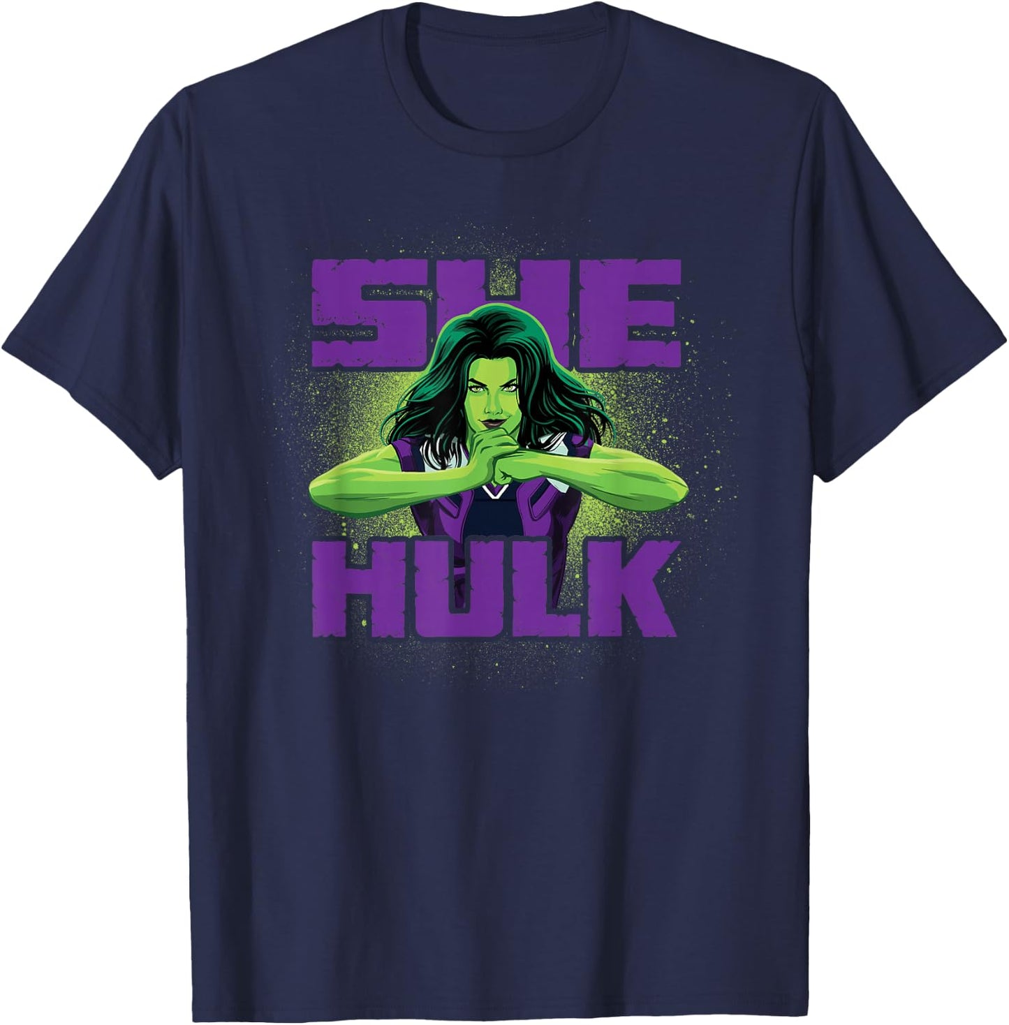 Marvel Studios She-Hulk is Ready for Anything Disney+ T-Shirt - T-Shirt | Navy