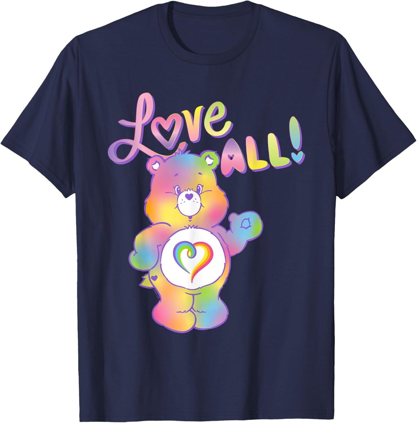Care Bears Love All with Togetherness Bear T-Shirt - T-Shirt | Navy