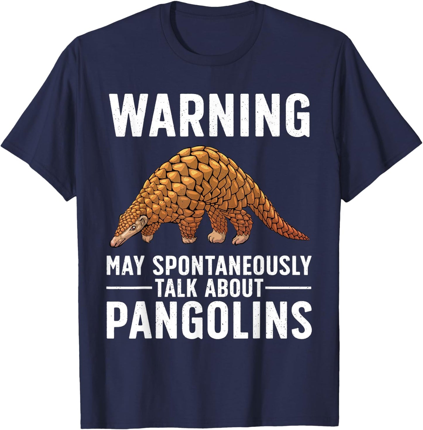 Cool Pangolin Women Save Pangolins Anteater Animal T-Shirt - T-Shirt | Navy