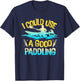 I Could Use A Good Paddling Kayak Canoe Boating Rafting T-Shirt - T-Shirt | Navy