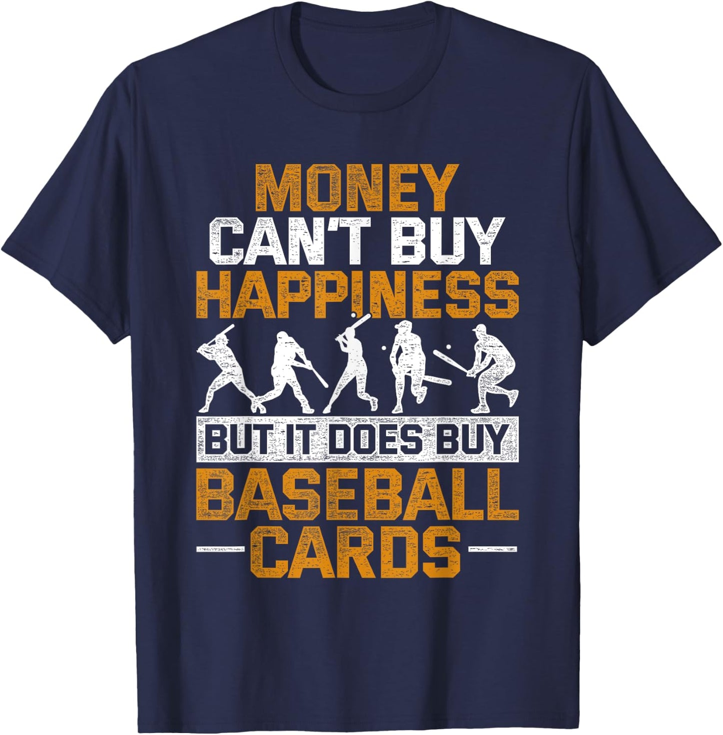 Baseball Card Collector T-Shirt - T-Shirt | Navy