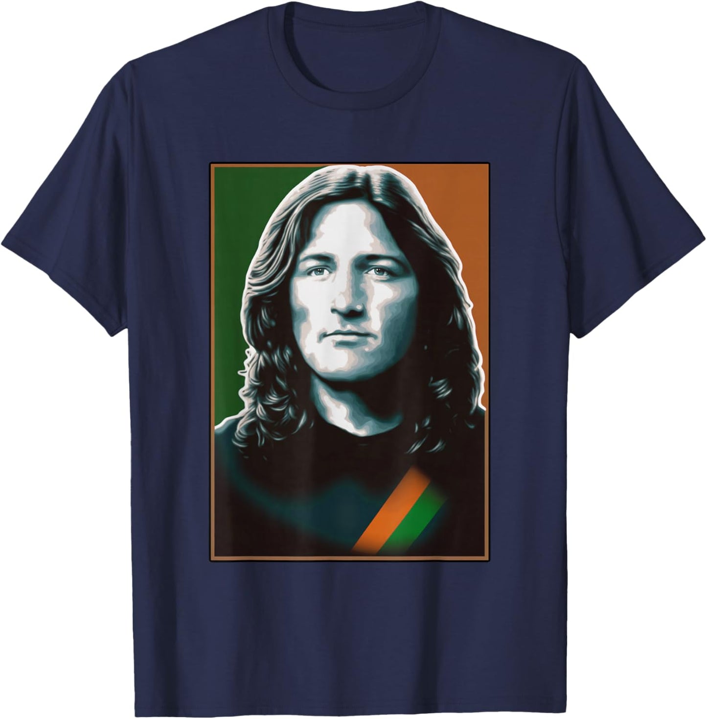 Bobby Sands - Irish Republican T-Shirt - T-Shirt | Navy
