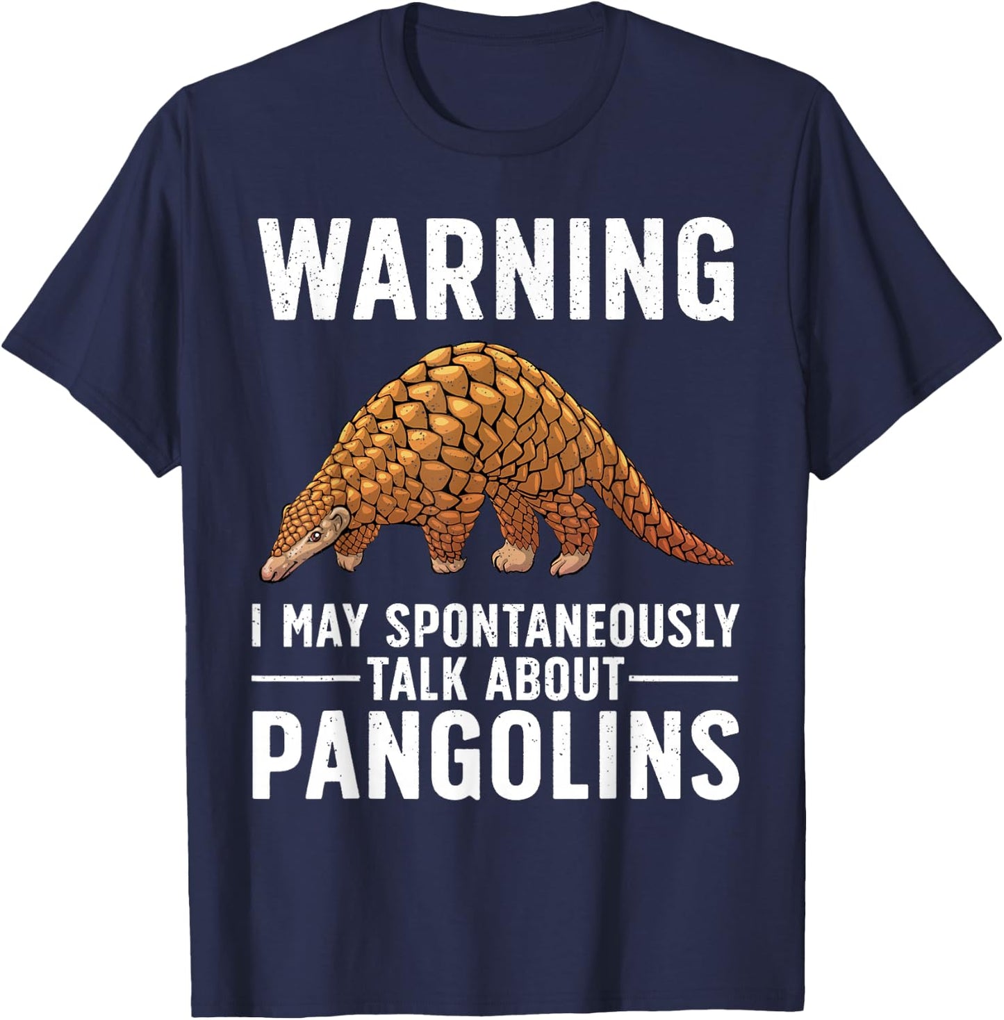 Cool Pangolin Women Save Pangolins Anteater Animal T-Shirt - T-Shirt | Navy