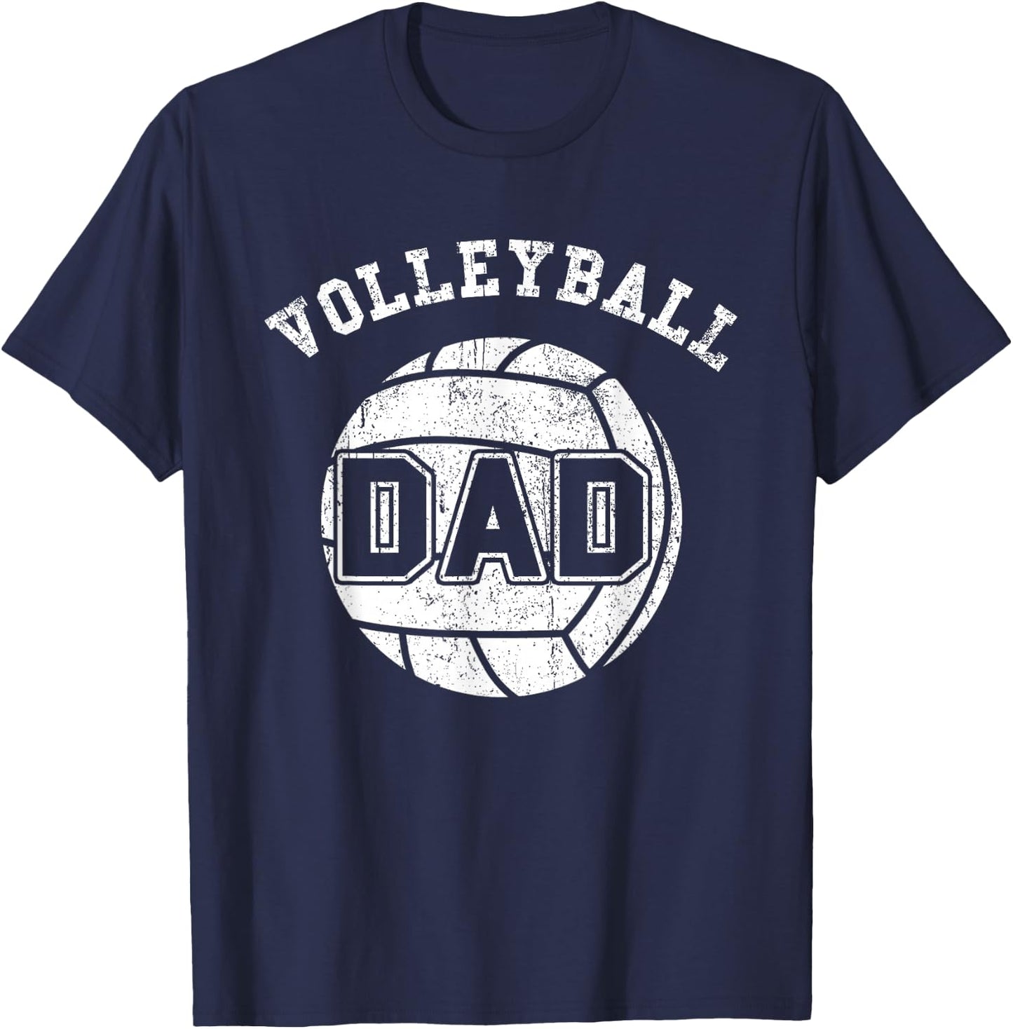 Volleyball Dad T-Shirt - T-Shirt | Navy