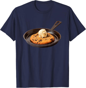 Skillet Chocolate Chip Cookie T-Shirt - T-Shirt | Navy