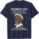 Buckwheat Says Men Is From Mars Women Is From Venus T-Shirt - T-Shirt | Navy