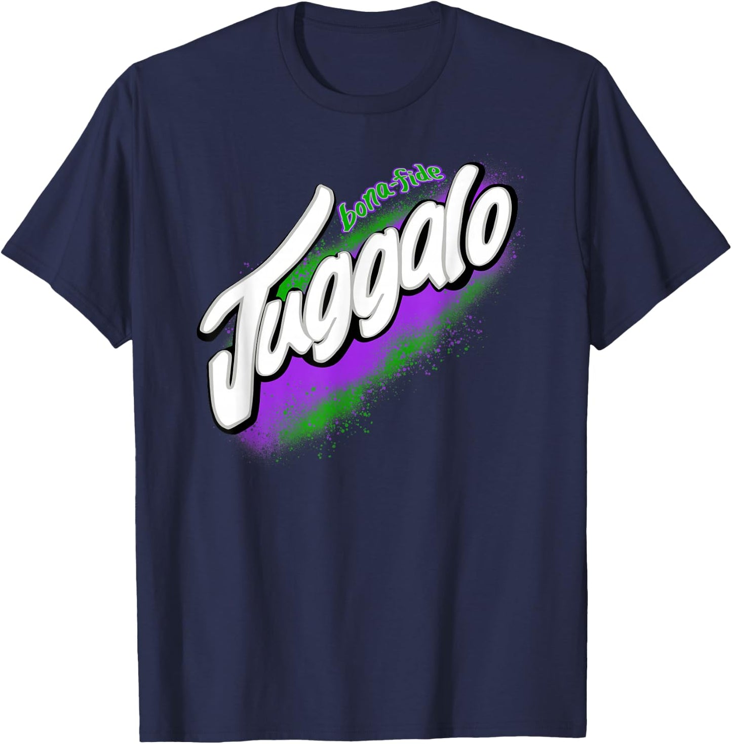 Purple Glazed, Green Daze: Hilariously Questionable T-Shirt - T-Shirt | Navy