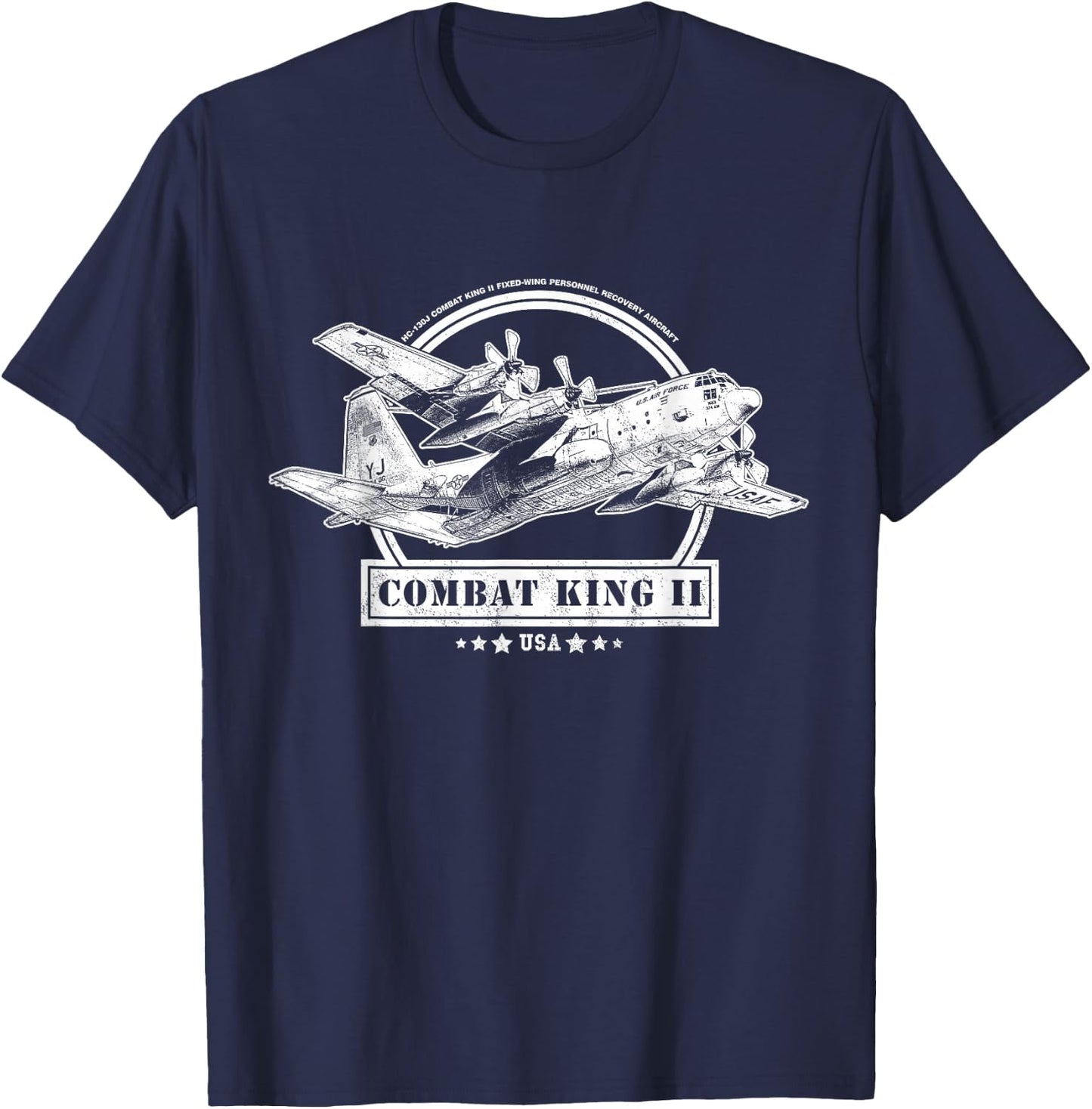 HC-130J Combat King II T-Shirt - T-Shirt | Navy