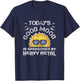 Today's Good Mood Is Sponsored By Heavy Metal Rock Grunge T-Shirt - T-Shirt | Navy