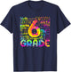 Tie Dye 6th Grade Typography Team Sixth Grade Teacher Women Kids T-Shirt - T-Shirt | Navy