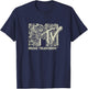 MTV - Brocade MTV logo T-Shirt - T-Shirt | Navy
