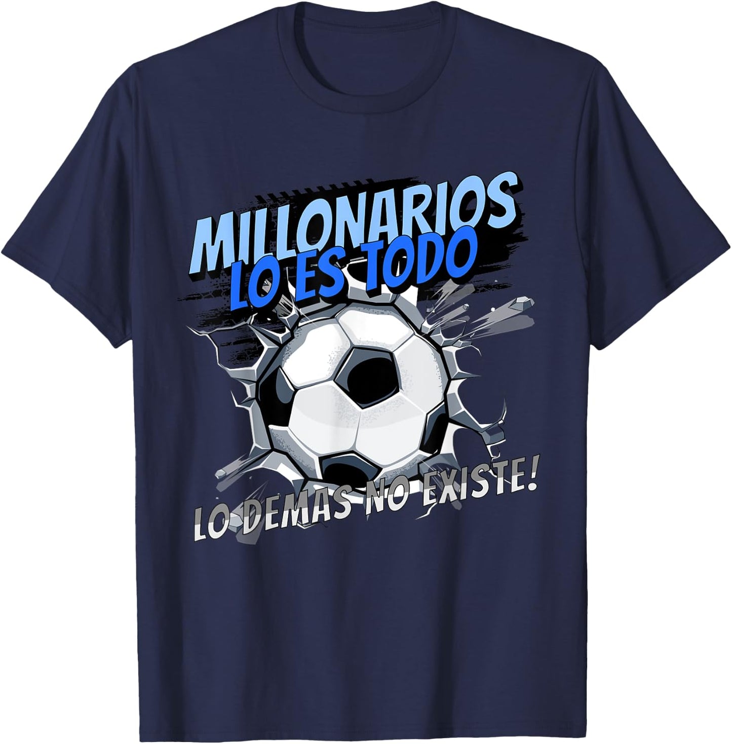 Millonario albiazul colombian colombia futbol cool T-Shirt - T-Shirt | Navy