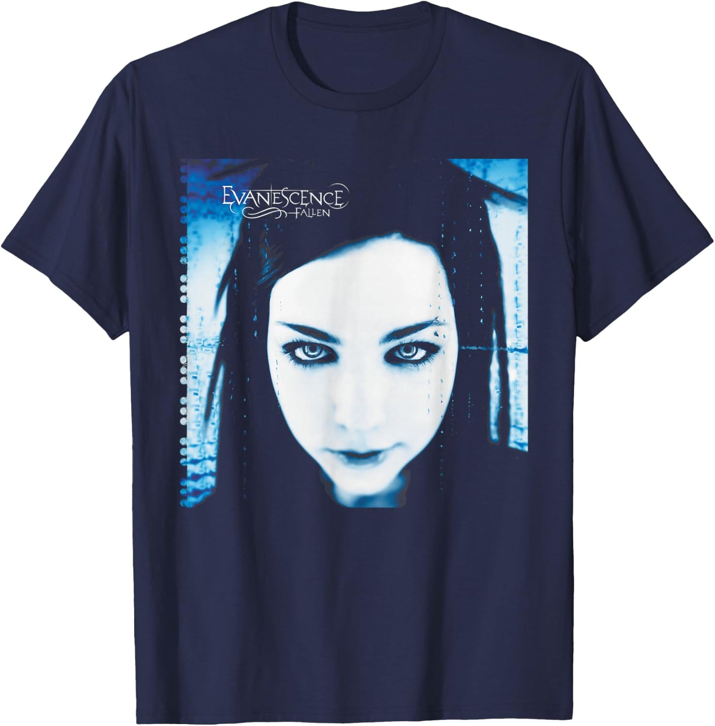 Evanescence – Fallen Album T-Shirt - T-Shirt | Navy