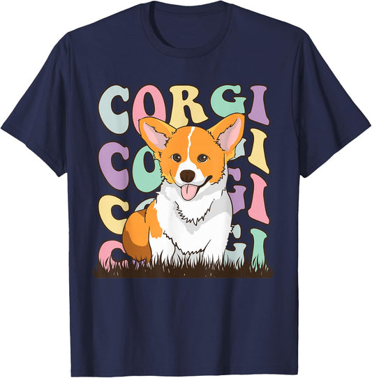 Corgi Corgi T-Shirt - T-Shirt | Navy
