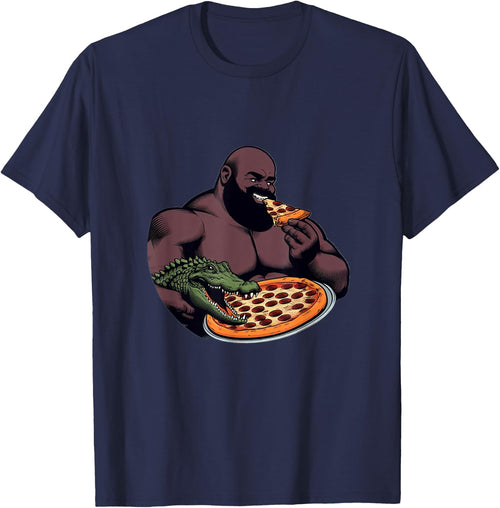 Gumbo Slice & Croc Buddy Pizzagator Epic Pizza Time Funny
