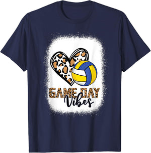Game Day Vibes - VolleyBall T-Shirt - T-Shirt | Navy