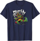 Teenage Mutant Ninja Turtles: Mutant Mayhem Raph Pose T-Shirt - T-Shirt | Navy