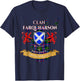 Farquharson Scottish Family Clan Middle Ages Mischief T-Shirt - T-Shirt | Navy