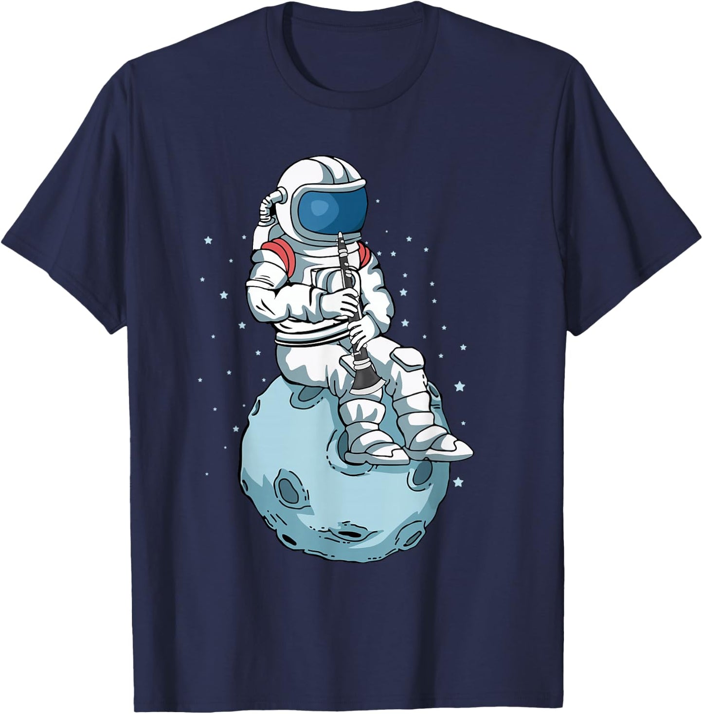 Clarinet Men Clarinet Lover Kids Clarinet Player Clarinetist T-Shirt - T-Shirt | Navy