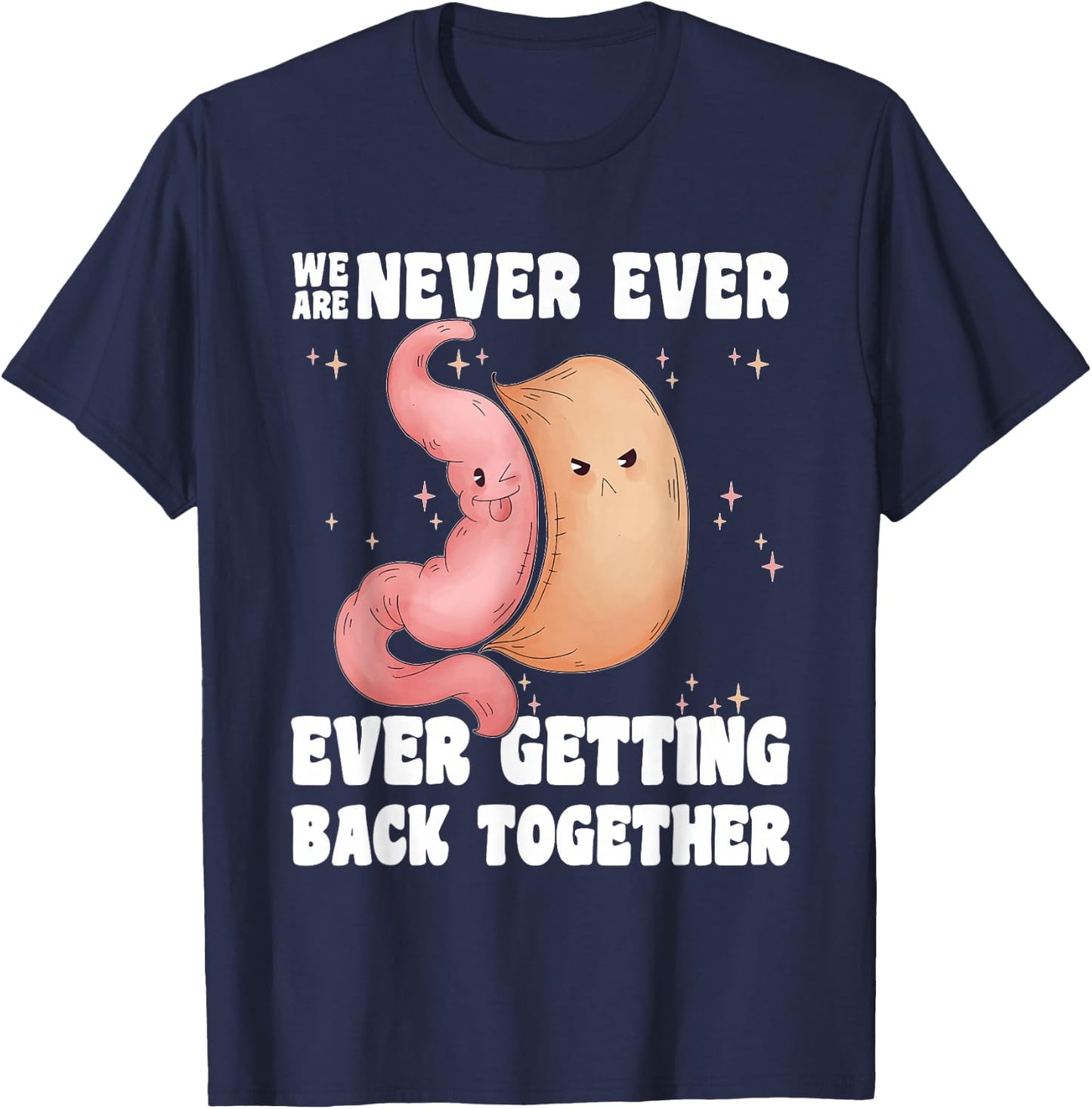 Gastric Sleeve Bariatric Gastric Surgery Weight Loss T-Shirt - T-Shirt | Navy