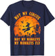 Vintage Retro Not My Circus Not My Monkeys My Monkeys Fly T-Shirt - T-Shirt | Navy