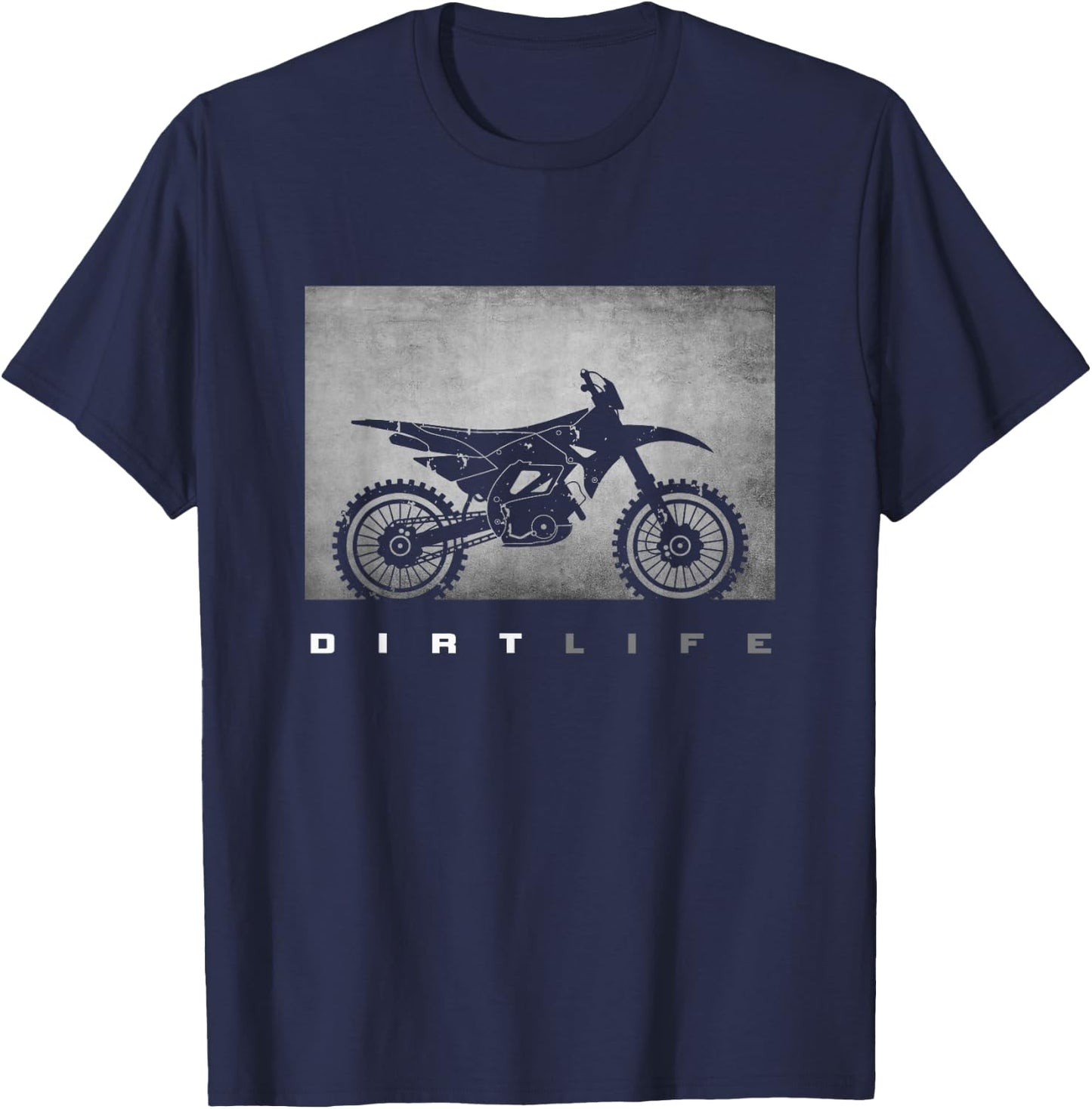 Dirt Bike Motocross Apparel - Dirt Bike Motocross T-Shirt - T-Shirt | Navy