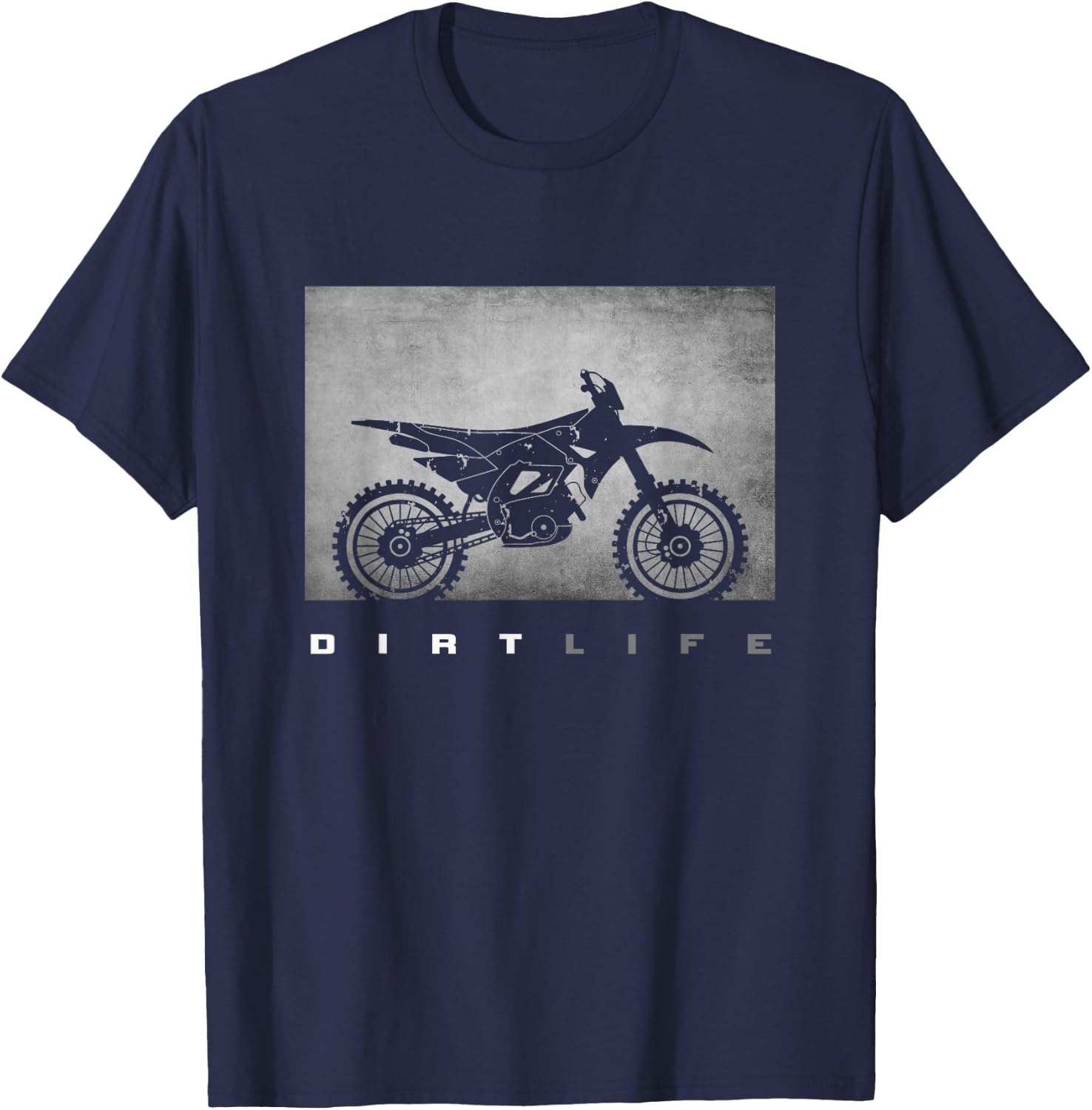 Dirt Bike Motocross Apparel - Dirt Bike Motocross T-Shirt - T-Shirt | Navy