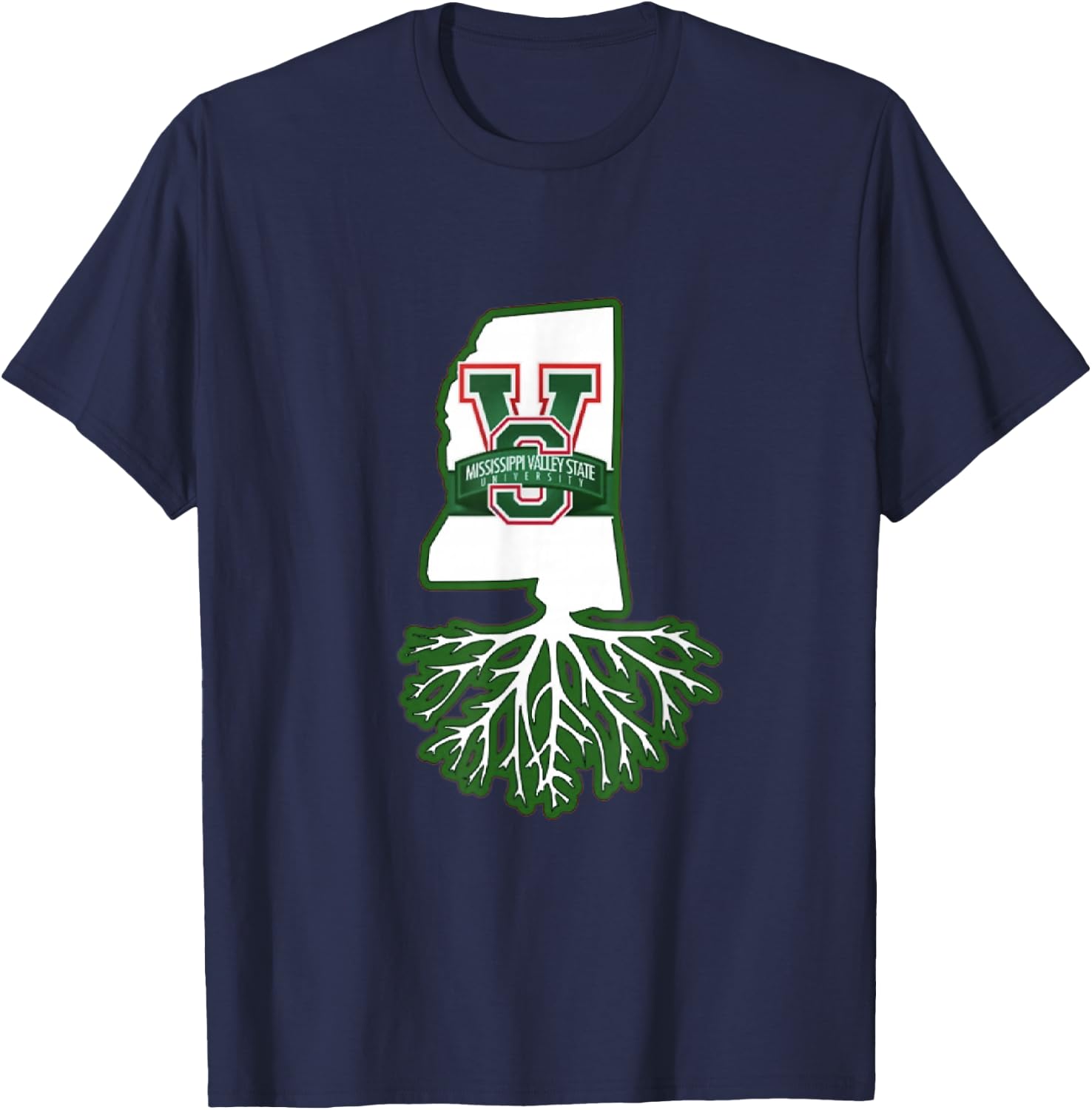 MVSU Roots T-Shirt - T-Shirt | Navy