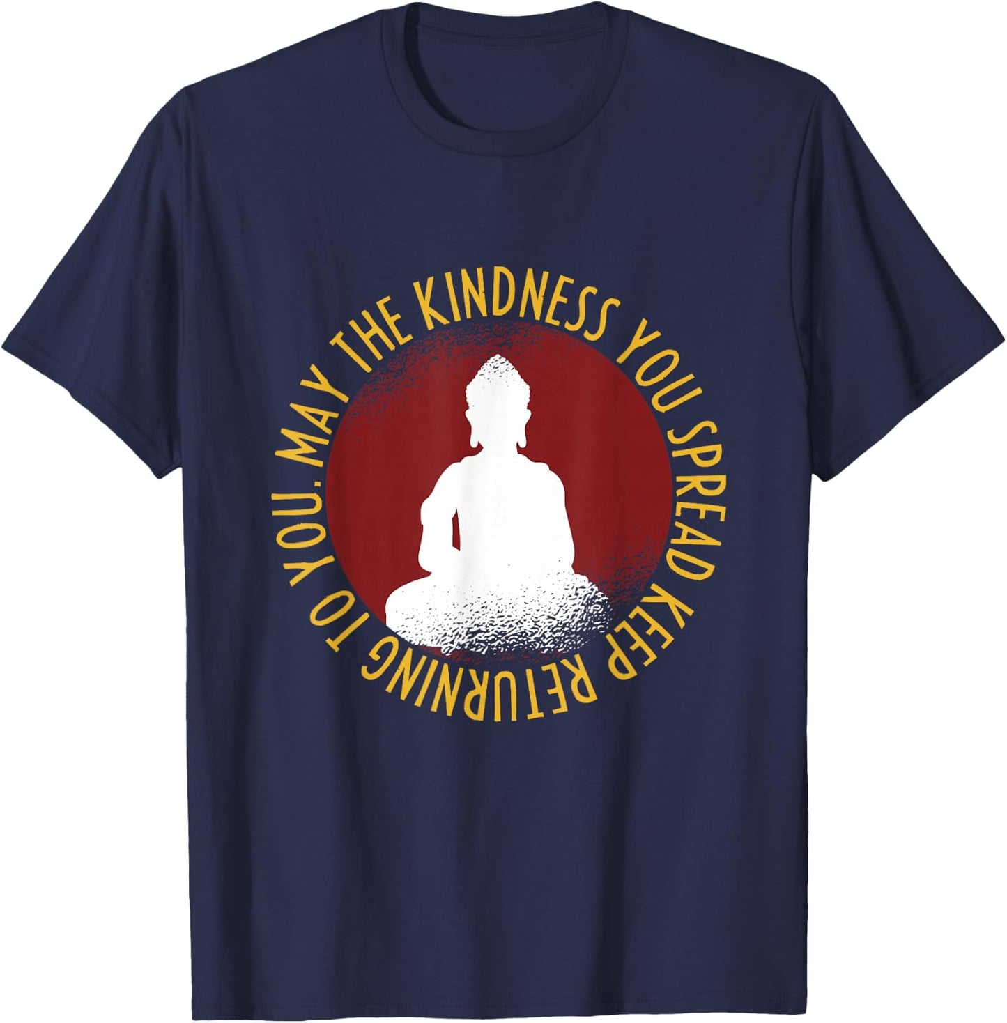 Buddhist Zen Buddhism - Buddha T-Shirt - T-Shirt | Navy