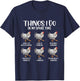 Funny Chicken Mom Farm Cute Family Chicken Girl Farmer Dad T-Shirt - T-Shirt | Navy