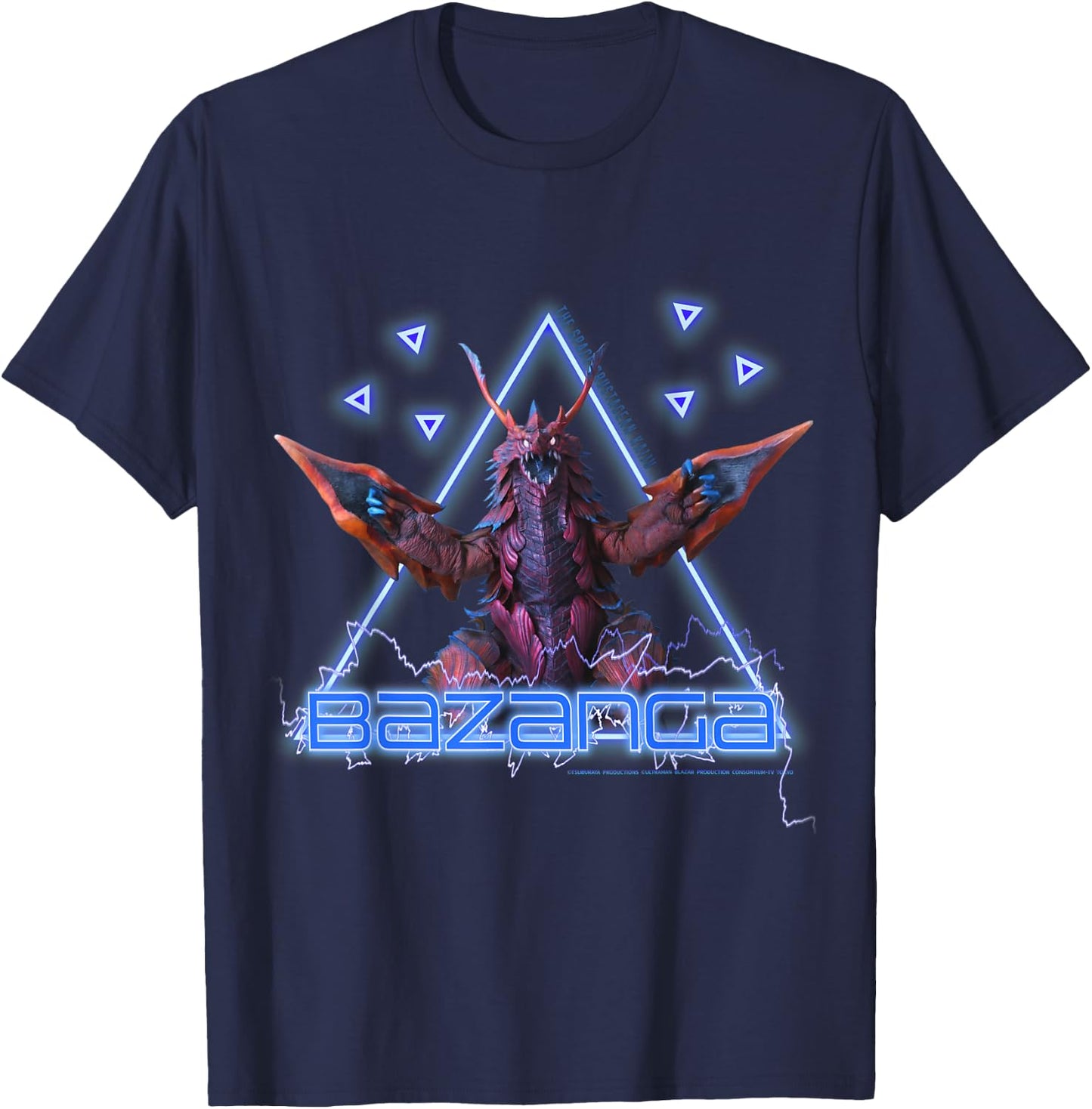 ULTRAMAN BLAZAR - Kaiju Bazanga A T-Shirt - T-Shirt | Navy