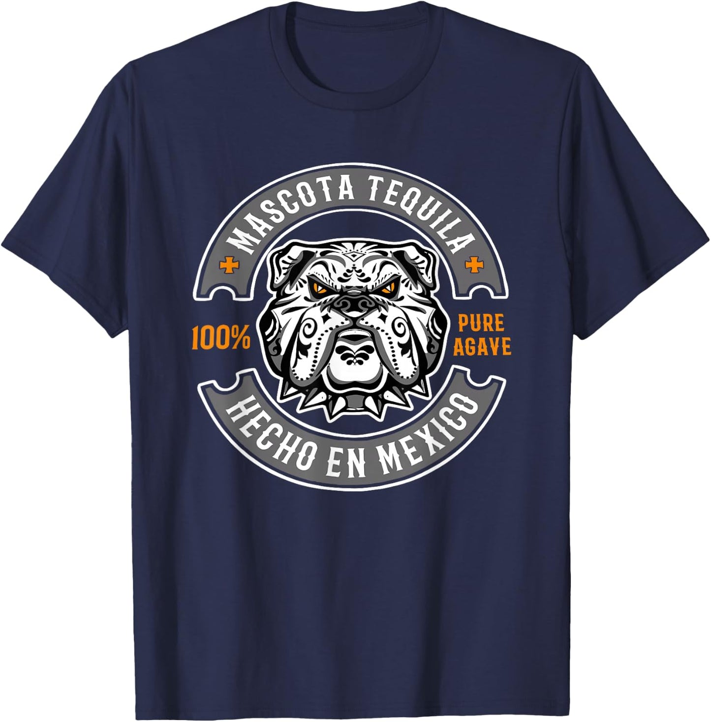 Mascota Tequila Hecho En-Mexico Dog Apparel Women T-Shirt - T-Shirt | Navy