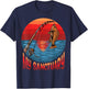 Fisherman Funny Fishing T-Shirt - T-Shirt | Navy