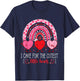 Care For Cutest Little Hearts CNA Nurse Valentines Day Cute T-Shirt - T-Shirt | Navy