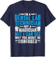 Dental Lab Tech Not A Magician T-Shirt - T-Shirt | Navy