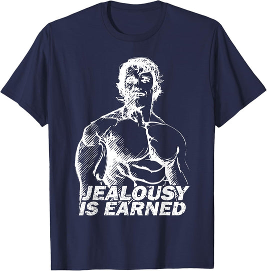 Bodybuilding Gym Inspiration Arnold Old School Golden Era T-Shirt - T-Shirt | Navy