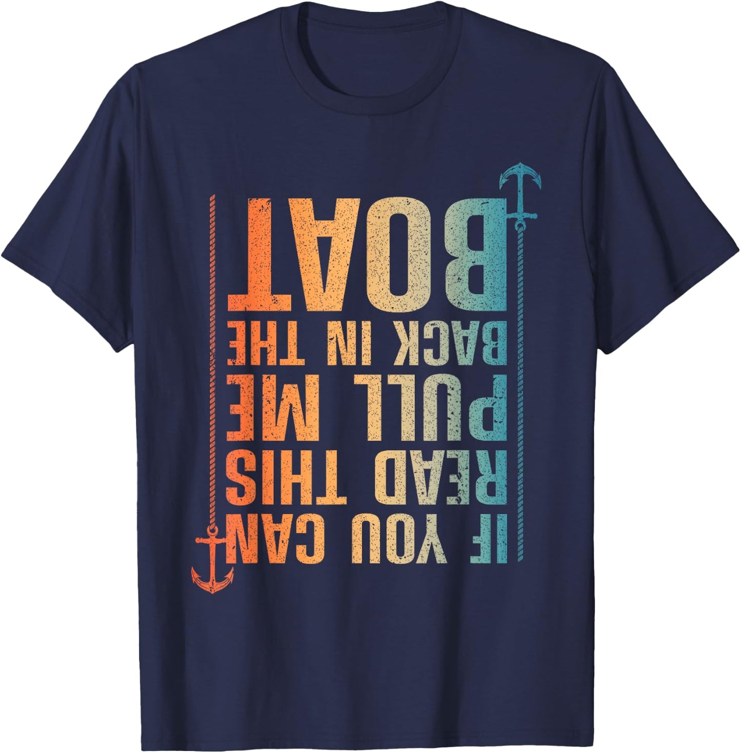 Funny Boating Design Women Boating Boater Boat Owner T-Shirt - T-Shirt | Navy