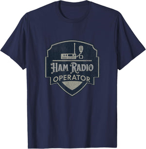 Ham Radio Operator - For Signalers and Technicians T-Shirt - T-Shirt | Navy