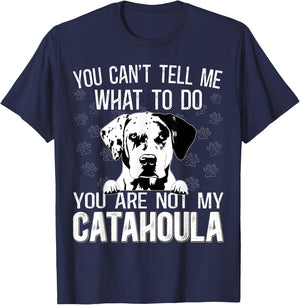 Leopard Hound Mama Toys Louisiana Catahoula Leopard Dog T-Shirt - T-Shirt | Navy